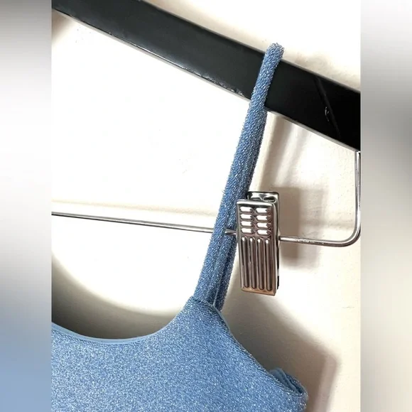 Lucy in the Sky‎ Sparkling Blue Y2K Bodycon Dress XS NWOT - Picture 12 of 13